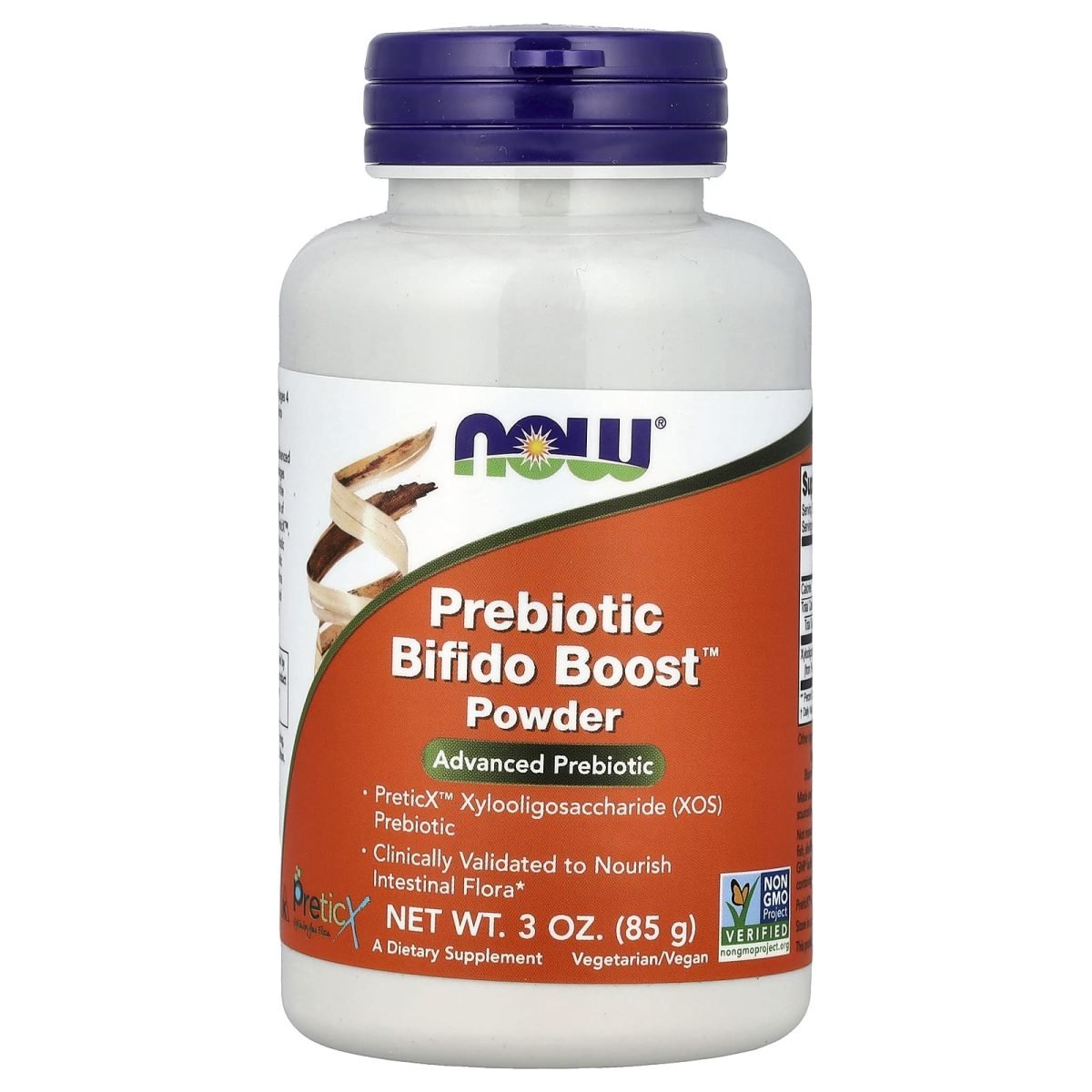NOW Foods, Bifido Boost™, Prebiótico em Pó, 85 g (3 oz)