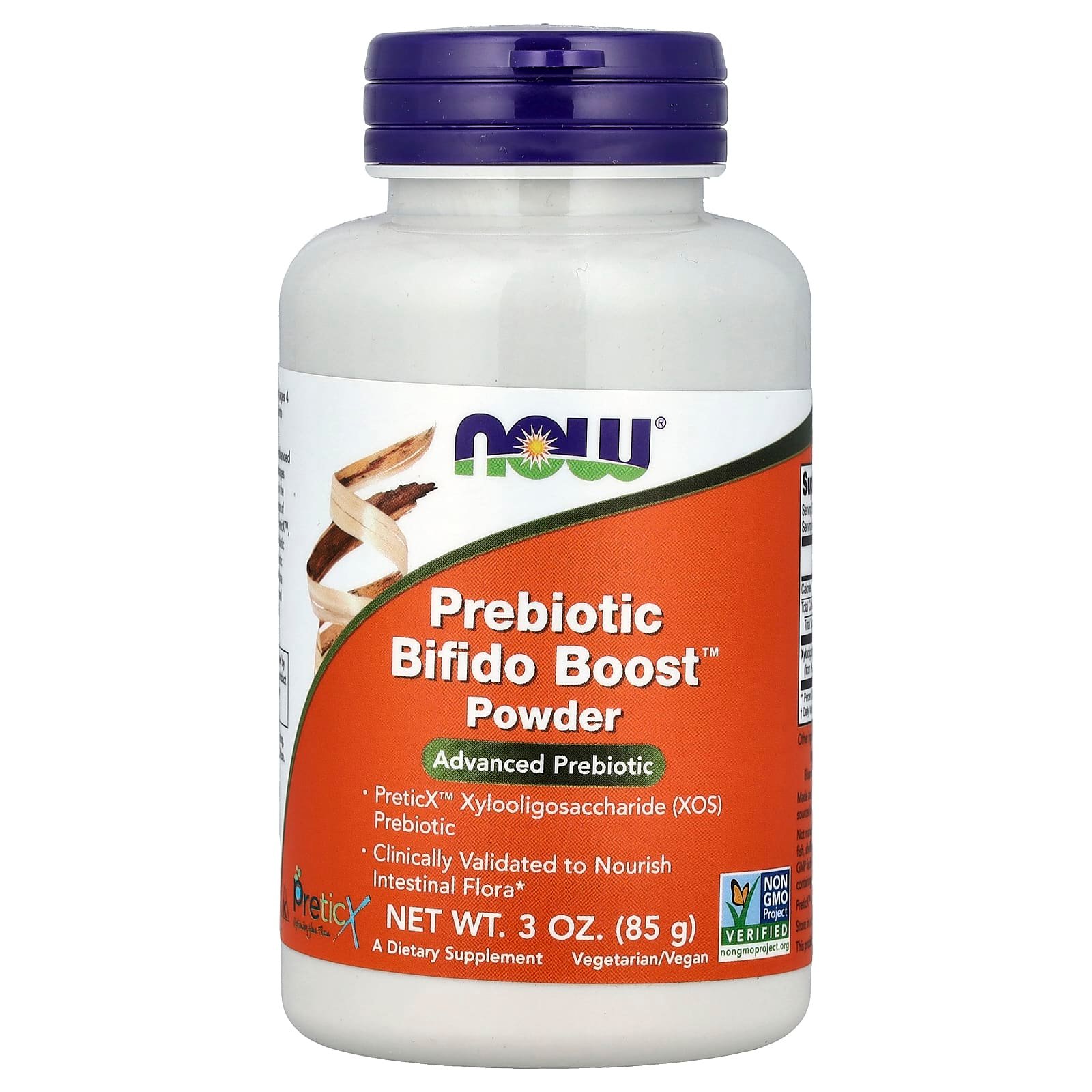 NOW Foods, Bifido Boost™, Prebiótico em Pó, 85 g (3 oz)