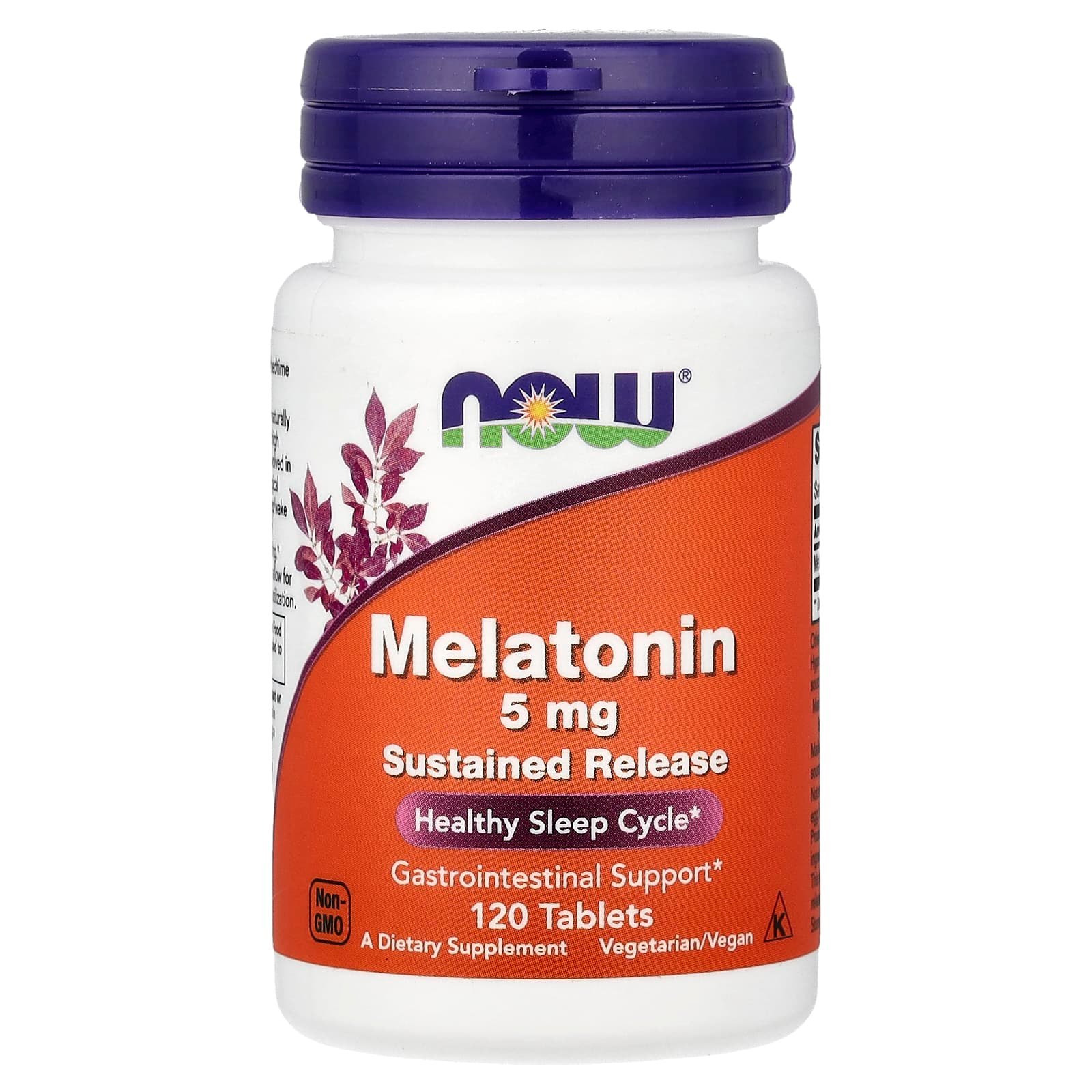 NOW Foods, Melatonin, 5 mg, 120 Tablets
