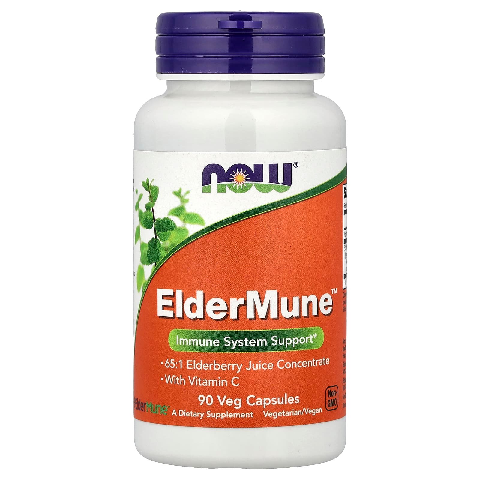 NOW Foods, ElderMune™, 90 Cápsulas Vegetais