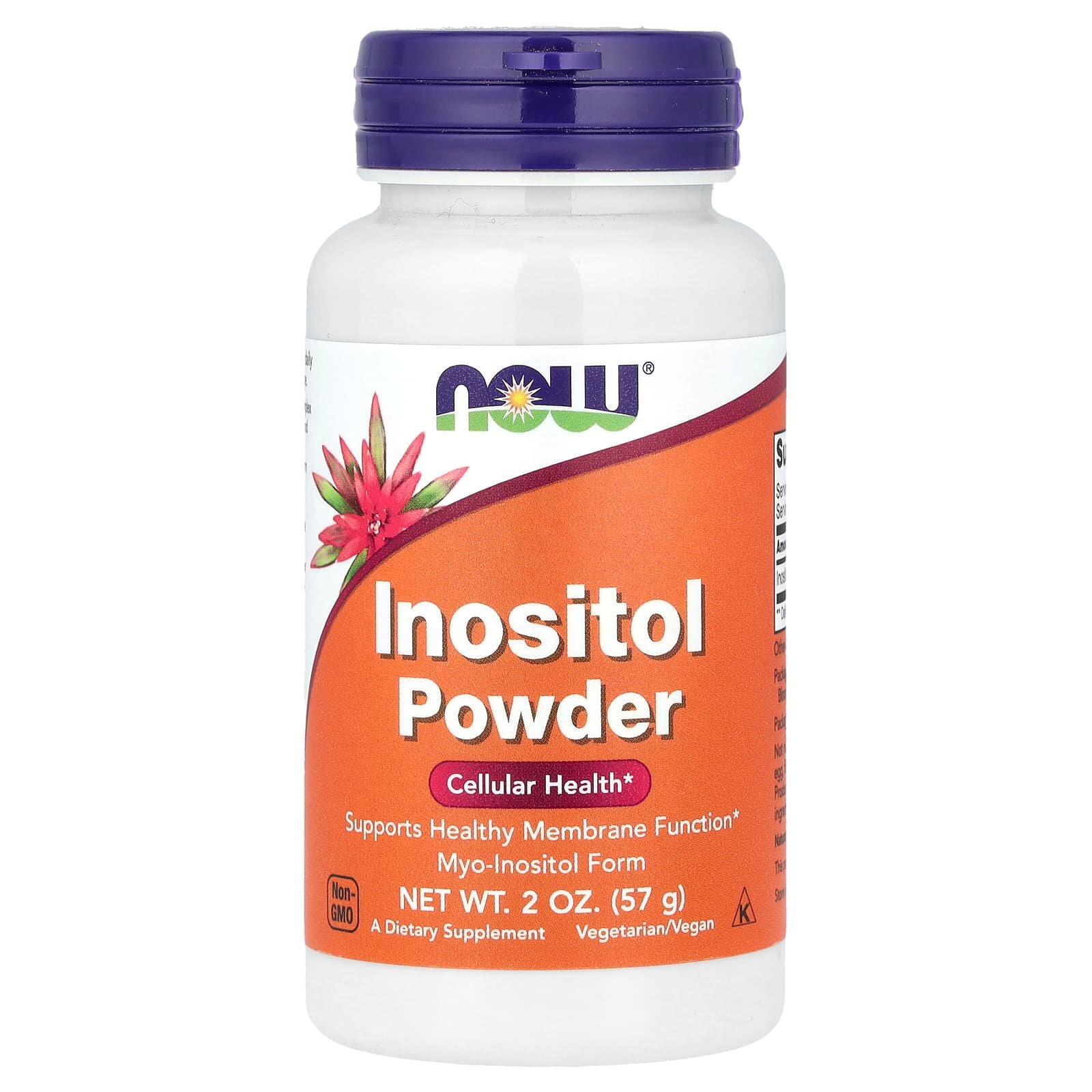 NOW Foods, Pó de Inositol, 57 g (2 oz)