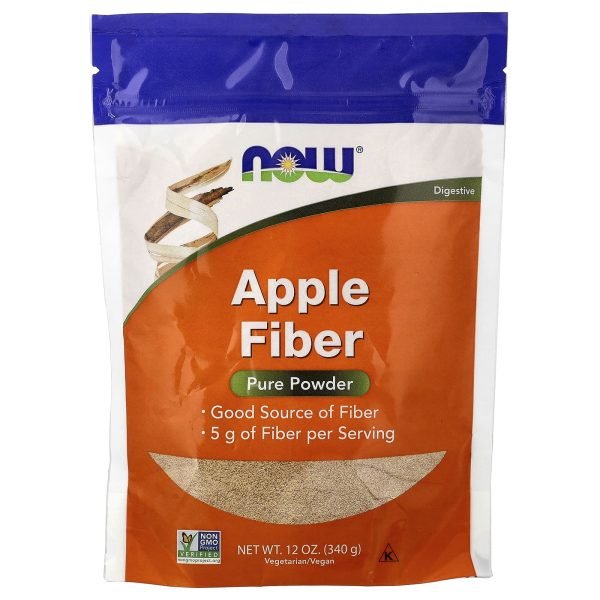 NOW Foods, Apple Fiber, Pure Powder, 12 oz (340 g)