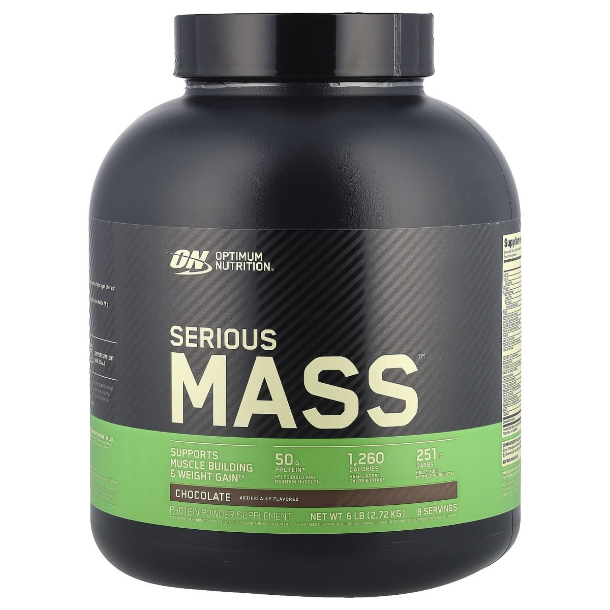 Optimum Nutrition, Serious Mass™, Chocolate, 2,72 kg (6 lb)