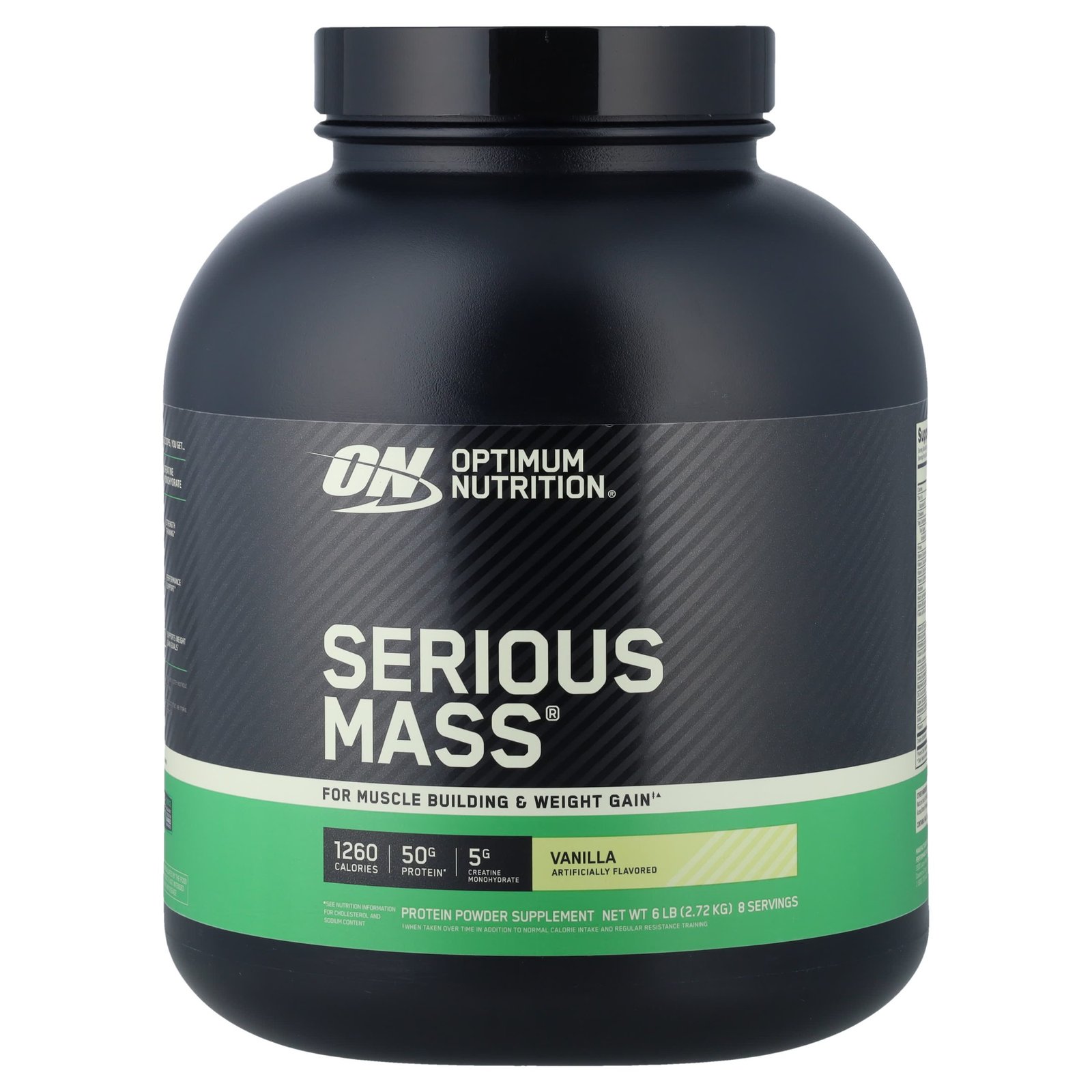 Optimum Nutrition, Serious Mass™, Vanilla, 2,72 kg (6 lb)