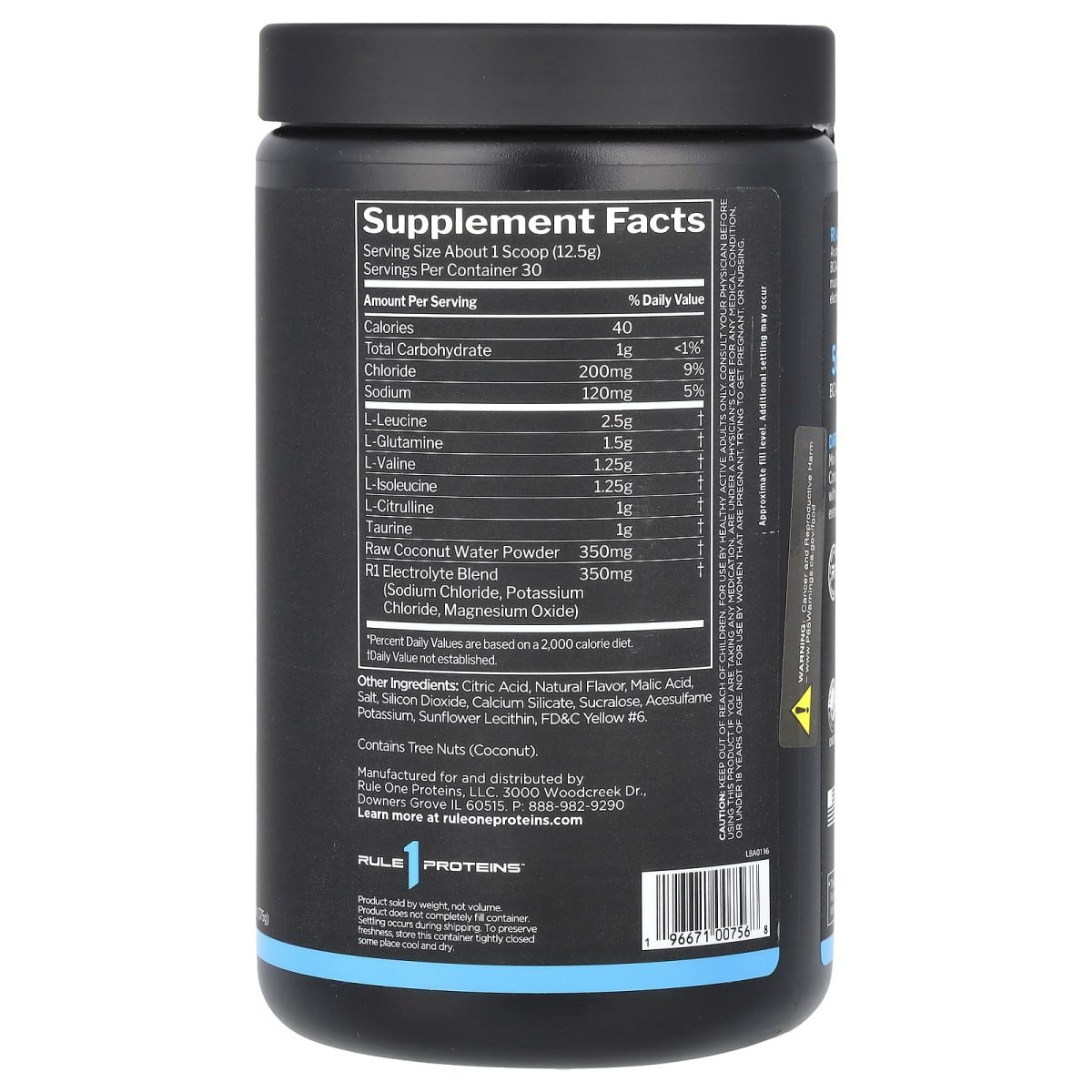 Rule One Proteins, Active BCAA, Orange, 13.23 oz (375 g), foto 2