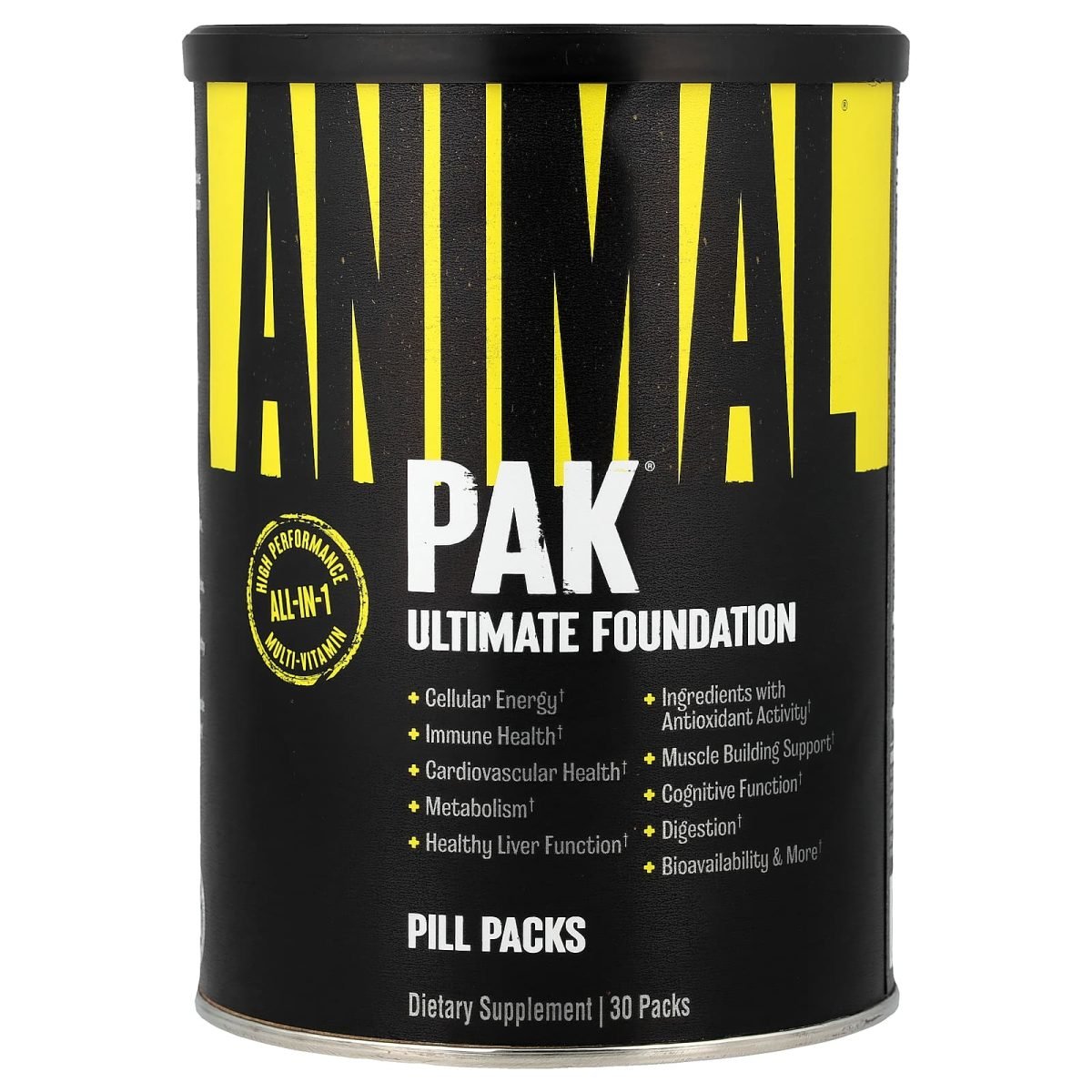 Animal, PAK®, Ultimate Foundation, 30 Packs