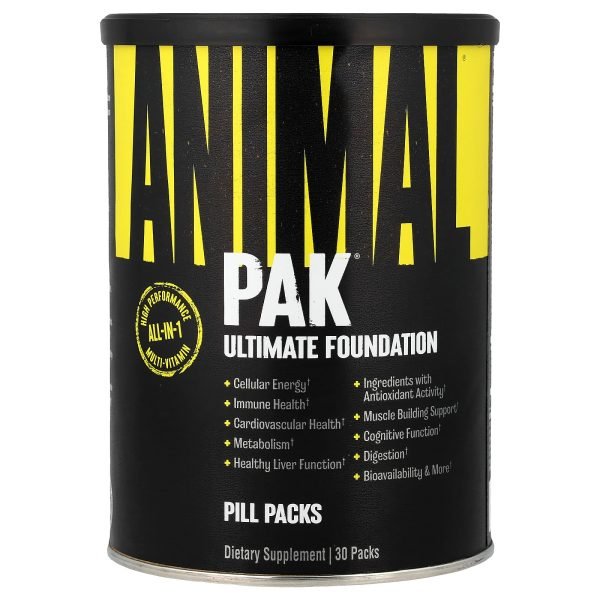 Animal, PAK®, Ultimate Foundation, 30 Packs