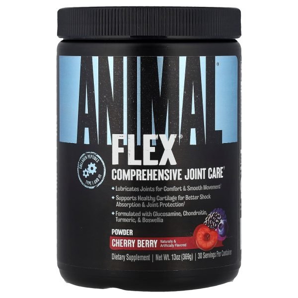 Animal, Flex® Powder, Cherry Berry, 13 oz (369 g)